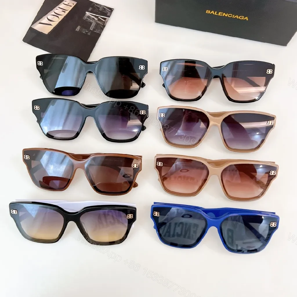 View 8 of Bold Modern Shield Sunglasses with Gradient Lenses