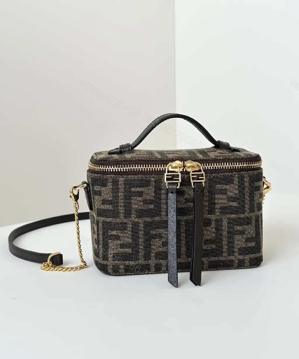 View 2 of Dark Monogram Quilt Mini Bag: Structured Luxe, All-Day Confidence
