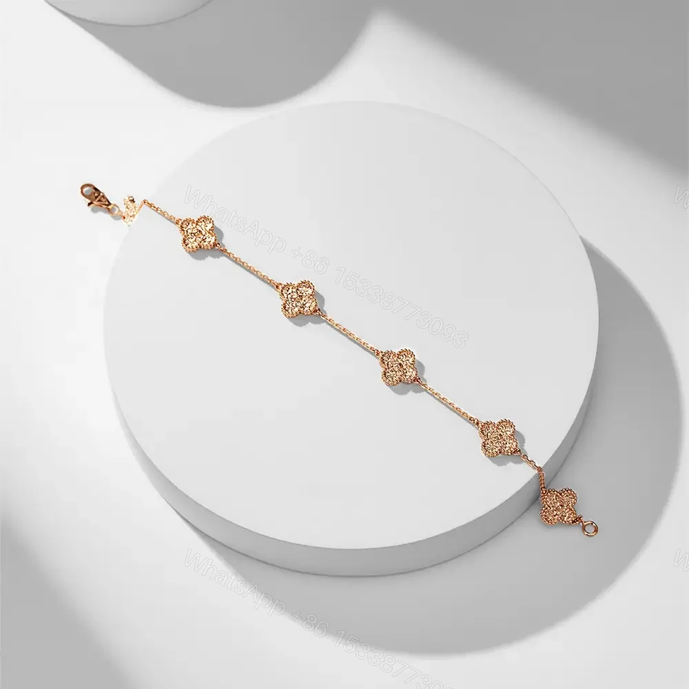 View 2 of 高仿首飾VanCleef&Arpels*RO8DD00六花四葉草手鏈