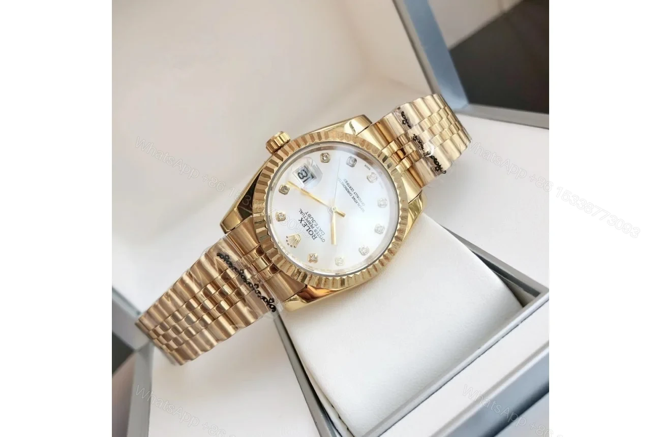 View 5 of Replica Rolex Datejust RG/RG Jub Sliver/Dial 36/28 mm