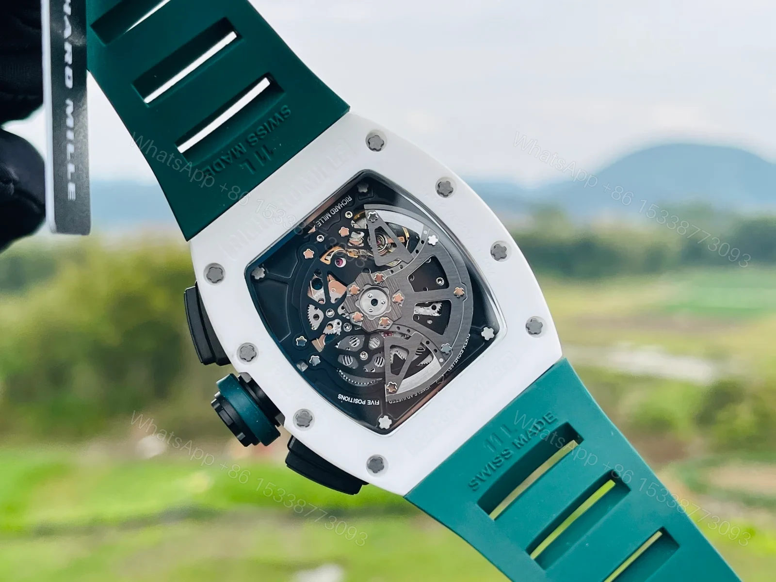 View 6 of Richard Mille RM011-FM Stainless Steel F1 Flyback Chronograph WatchRM011-FM-SS-004