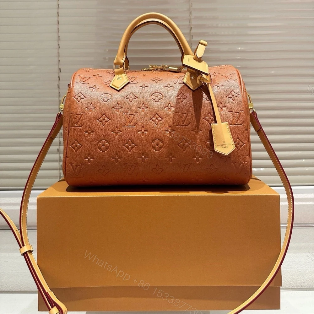 View 2 of Louis Vuitton Speedy Soft Bag Monogram Brown 30Cm