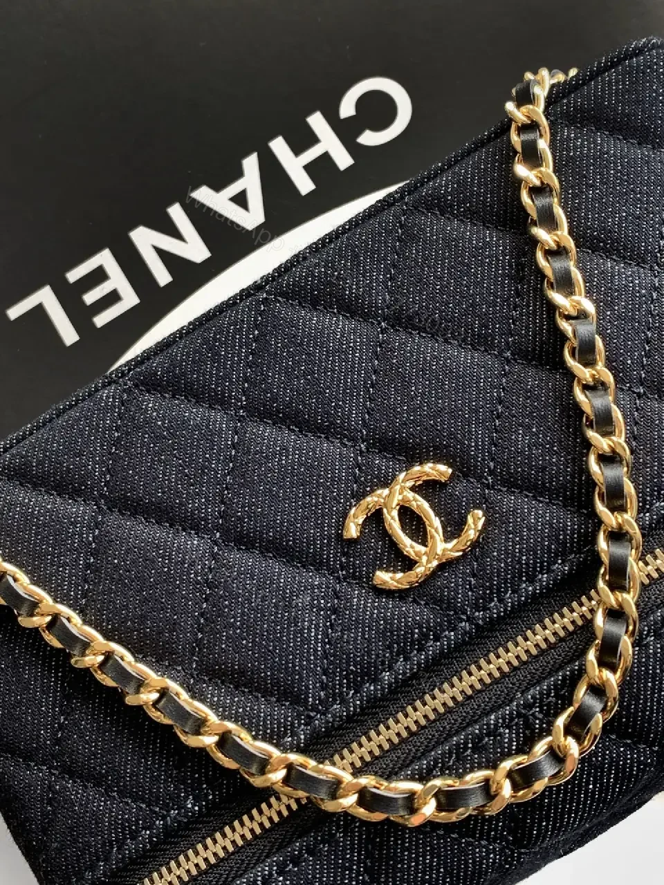 View 8 of Quilted Mini Bag with Chain Strap – Everyday Luxury