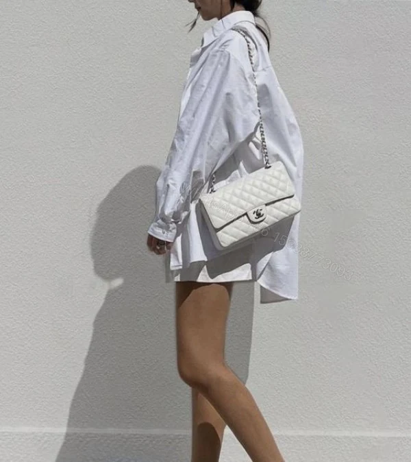 View 6 of FIRST COPY CHANEL PARIS LAMBSKIN SHOULDER BAG