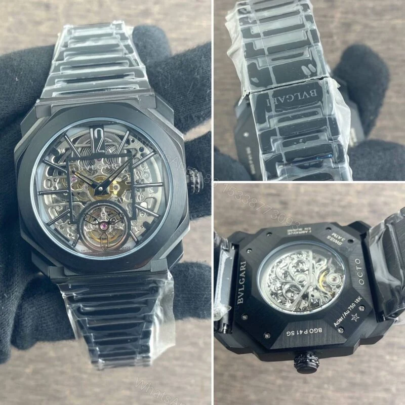 View 2 of Bvlgari Finissimo Skeleton Titanium 40mm Automatic