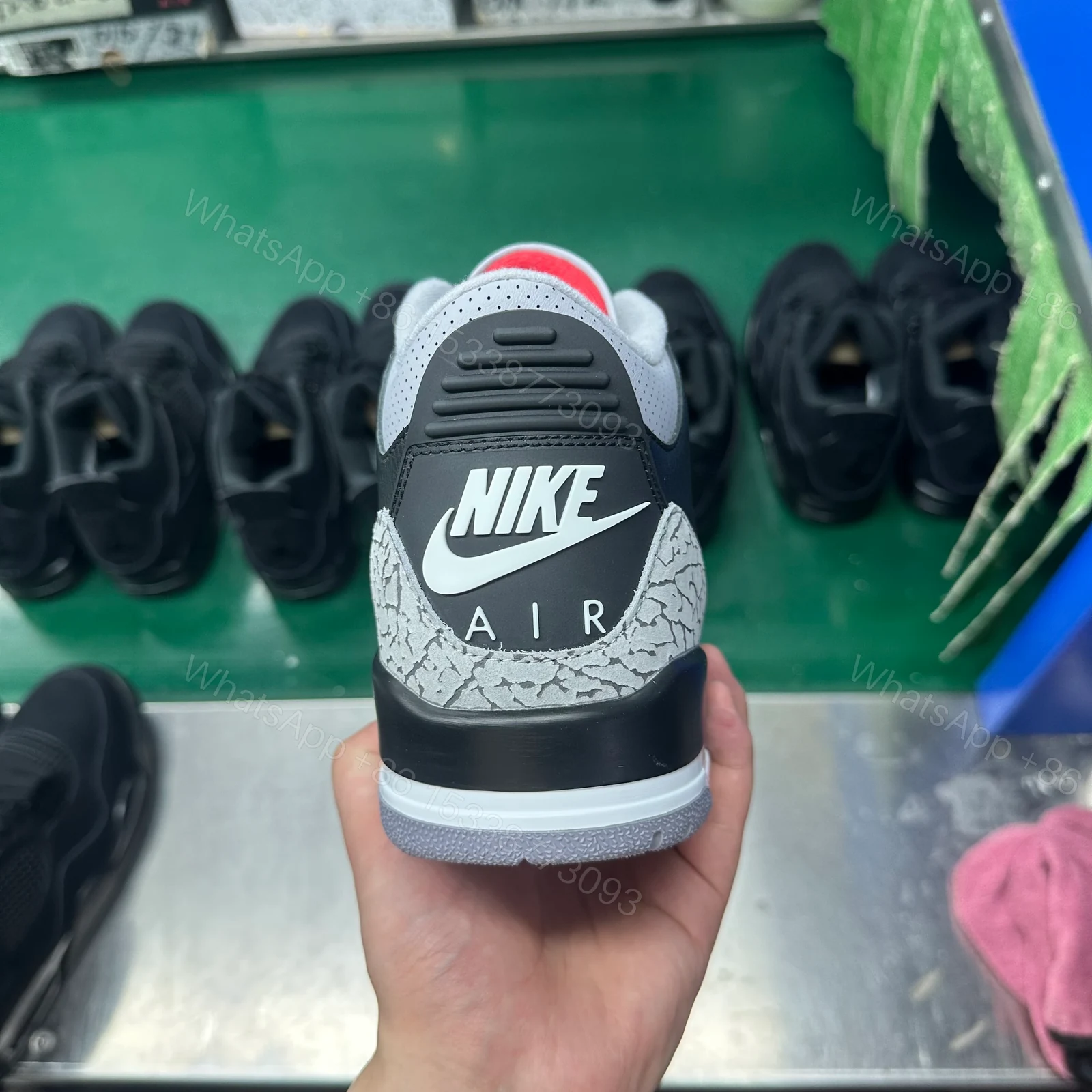 View 10 of Jordan 3 Retro OG Black Cement (2024)