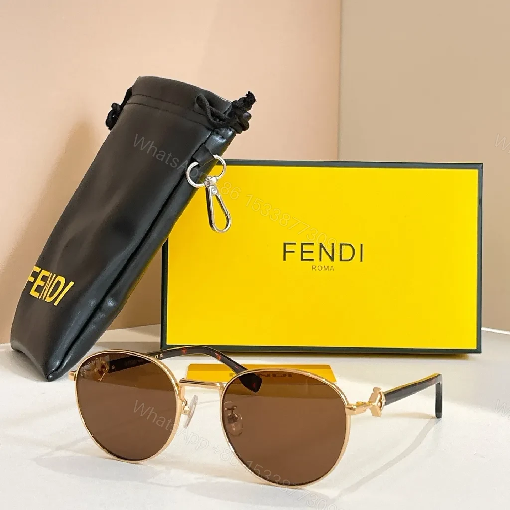 View 6 of Gold-Tone Geometric Metal Glasses – Luxury All-Day Comfort
