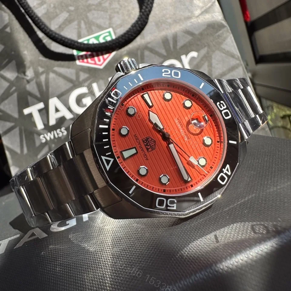 TAG Heuer Aquaracer Professional 300 43 Orange Diver WBP201F.BA0632 — view 1