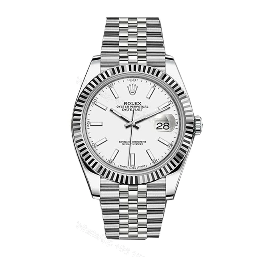Rolex Datejust 126334WSJ White Dial Jubilee Super Clone — view 1