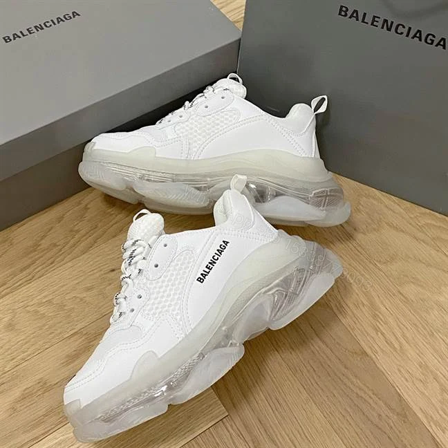 View 3 of BALENCIAGA MEN’S TRIPLE S SNEAKER CLEAR SOLE – BB191