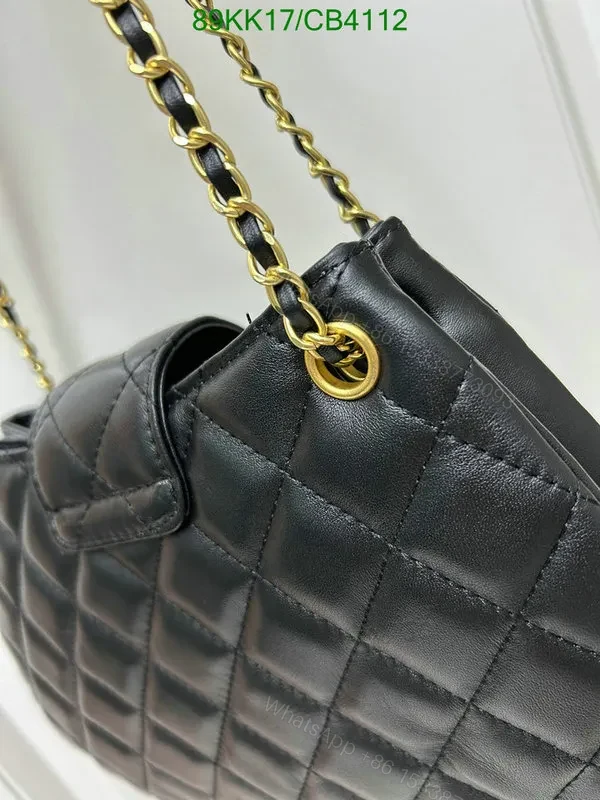 View 3 of Chanel 24C Quilted Lambskin Messenger Bag
