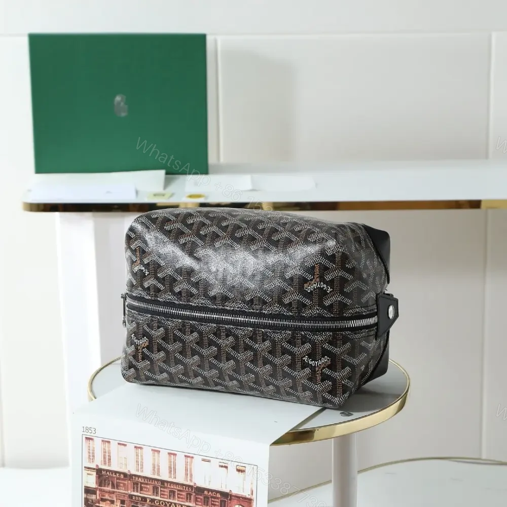 View 4 of 高仿Goyard*BOEING5旅行洗漱包化妝包黑色免檢版
