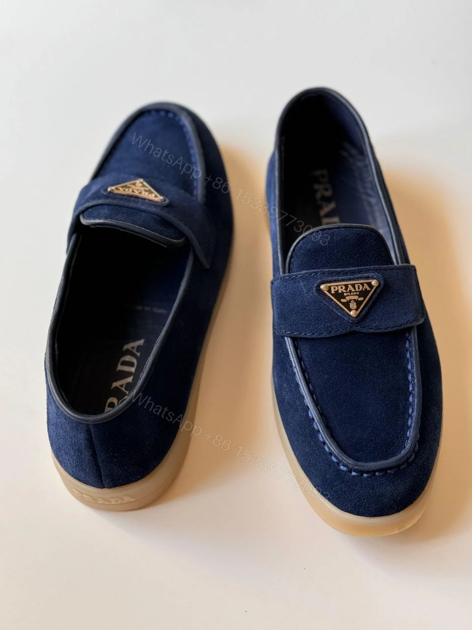 View 8 of suede loafers
