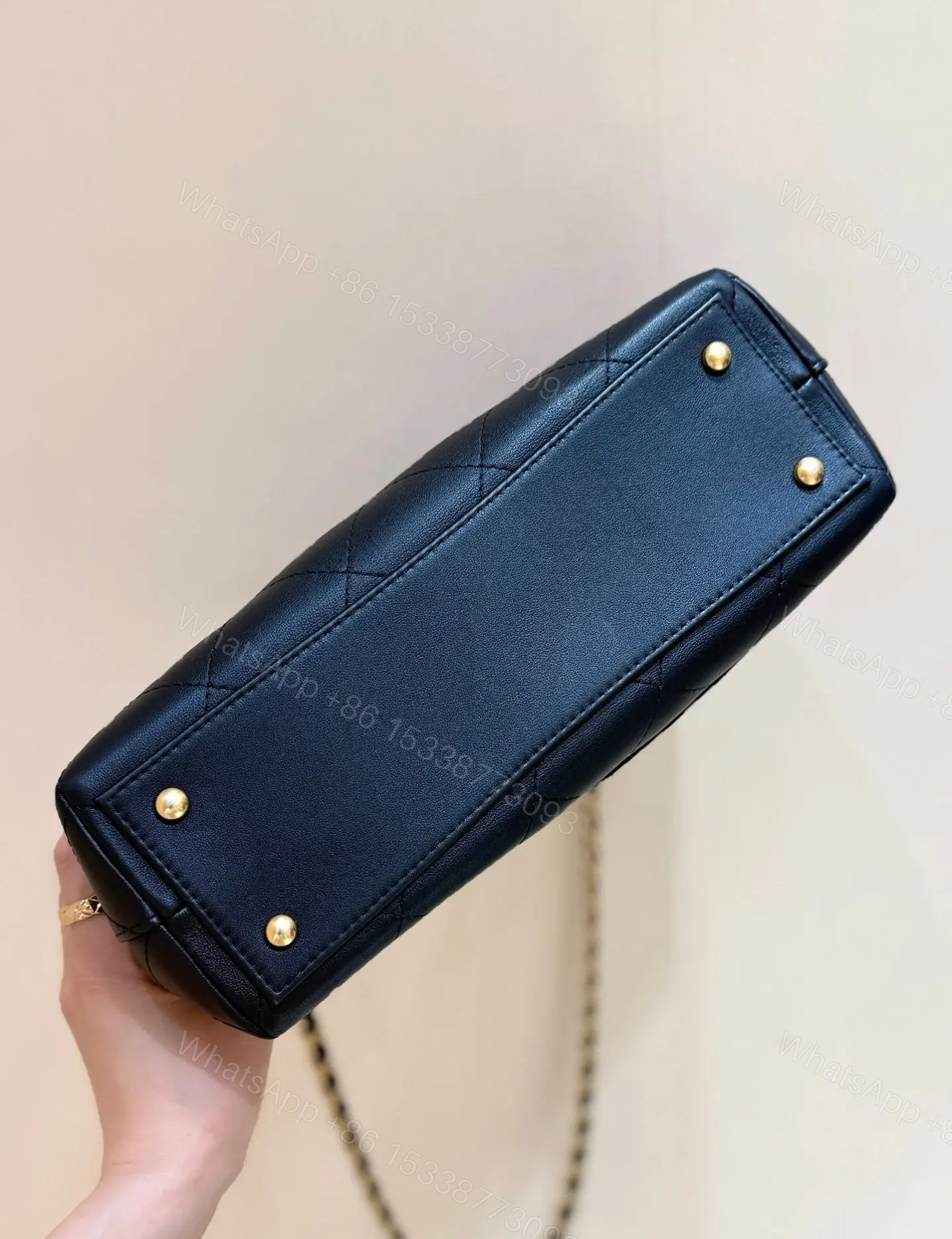 View 5 of CHANEL Maxi Flap Bag with Top Handle