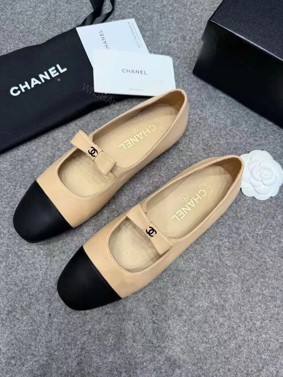 View 3 of Two-Tone Leather Loafers: Subtle Black Cap Toe, Sophisticated Neutral