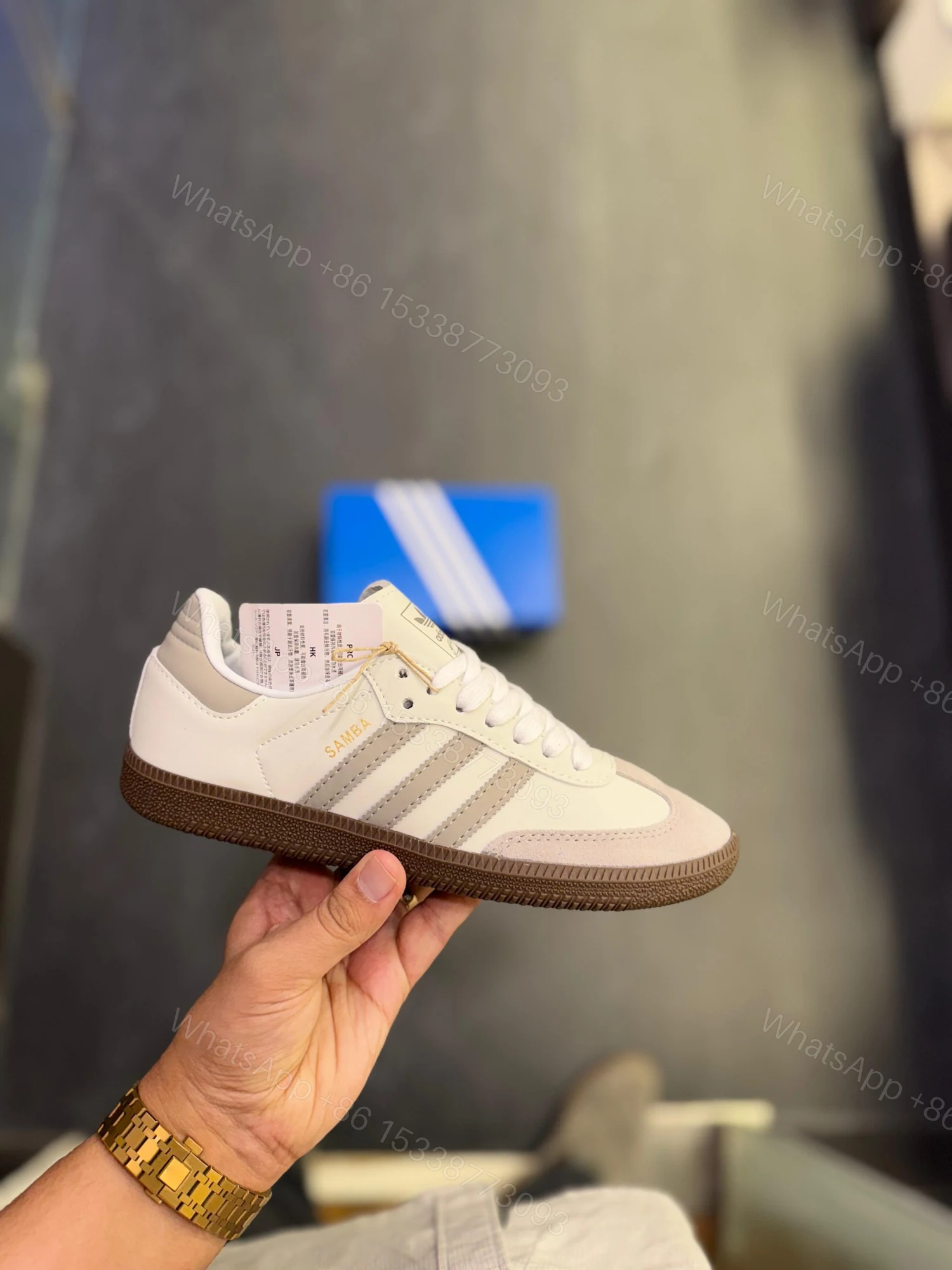 View 2 of First Copy Adidas Originals Samba OG Grey – Casual Sneakers