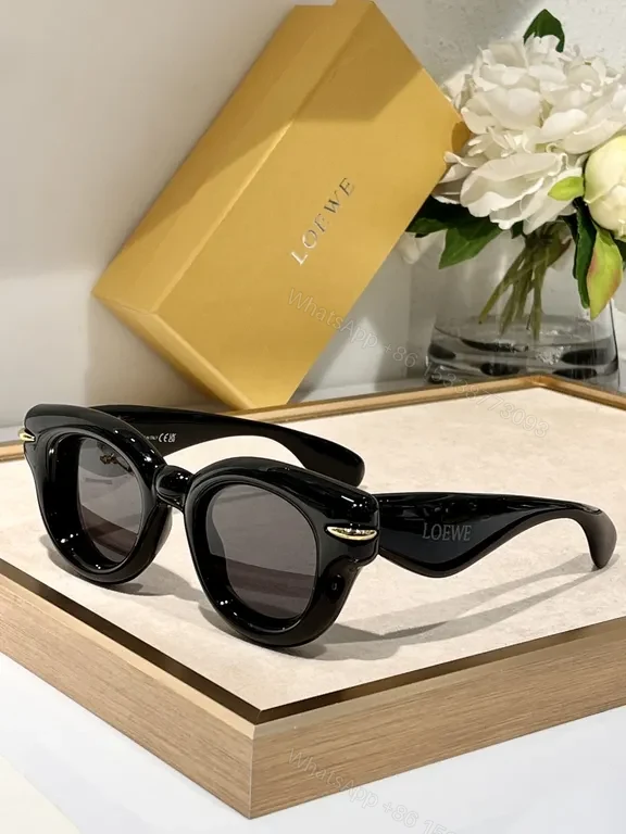 View 5 of Statement Pink Designer Sunglasses: Loewe, UV400, Stylish Comfort