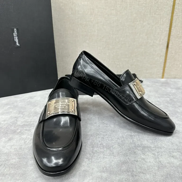 View 9 of Lux Leather Drivers with Gold Bar â€“ Signature Comfort Shoes