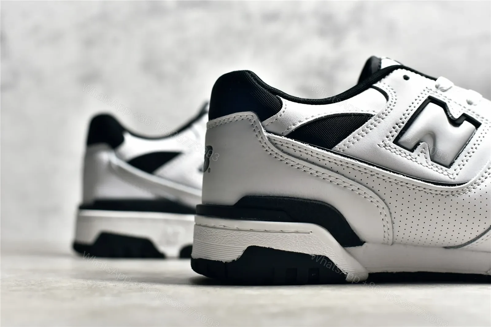 View 5 of New balance 550 White and Black