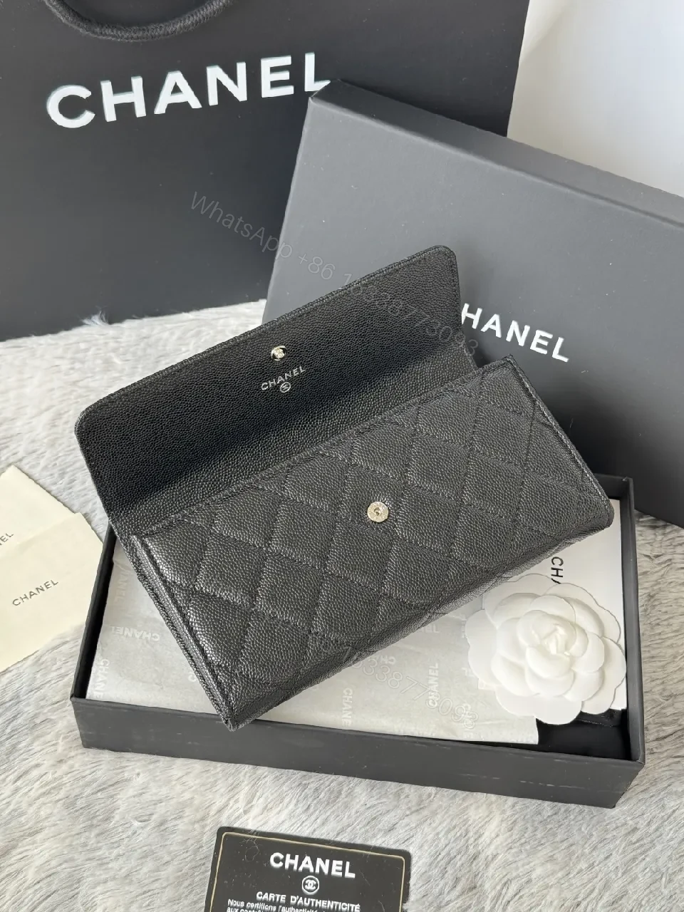 View 10 of Quilted Leather Wallet: Signature CC, Compact, Luxurious