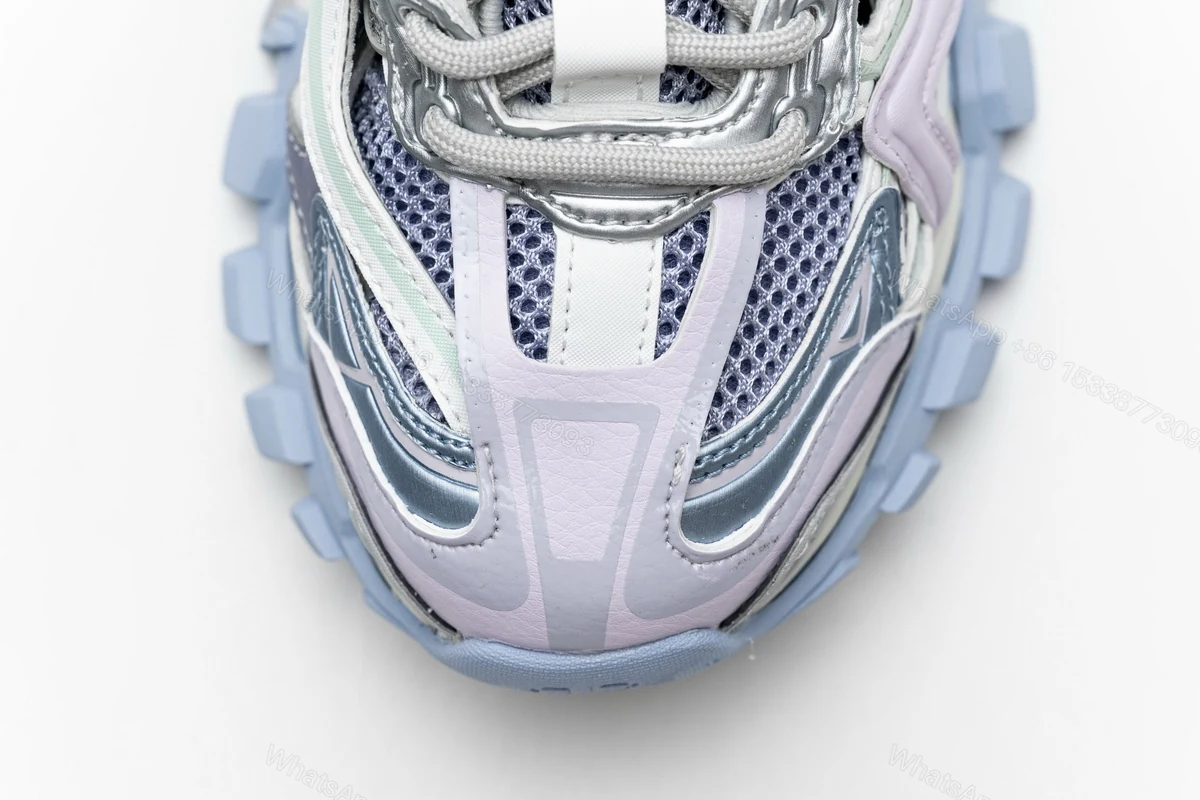 View 5 of Balenciaga Track 2 Sneaker White Light Blue 568615 W2GN3 9045