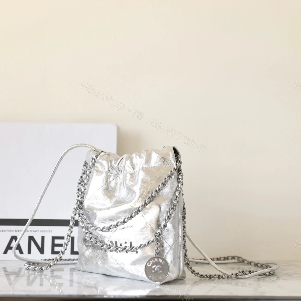 View 4 of 高仿Chanel*25C系列AS3980新款牛皮22Bag手袋Mini免檢版