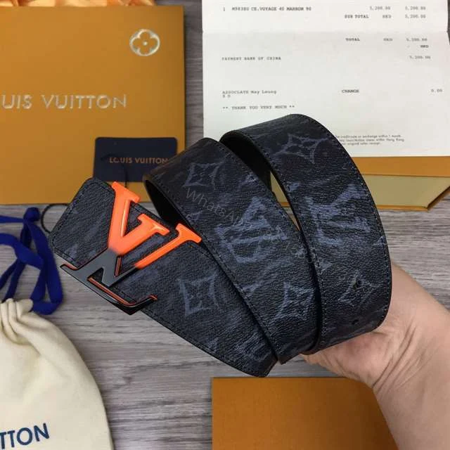 View 10 of LOUIS VUITTON SHAPE 40MM REVERSIBLE BELT – B95