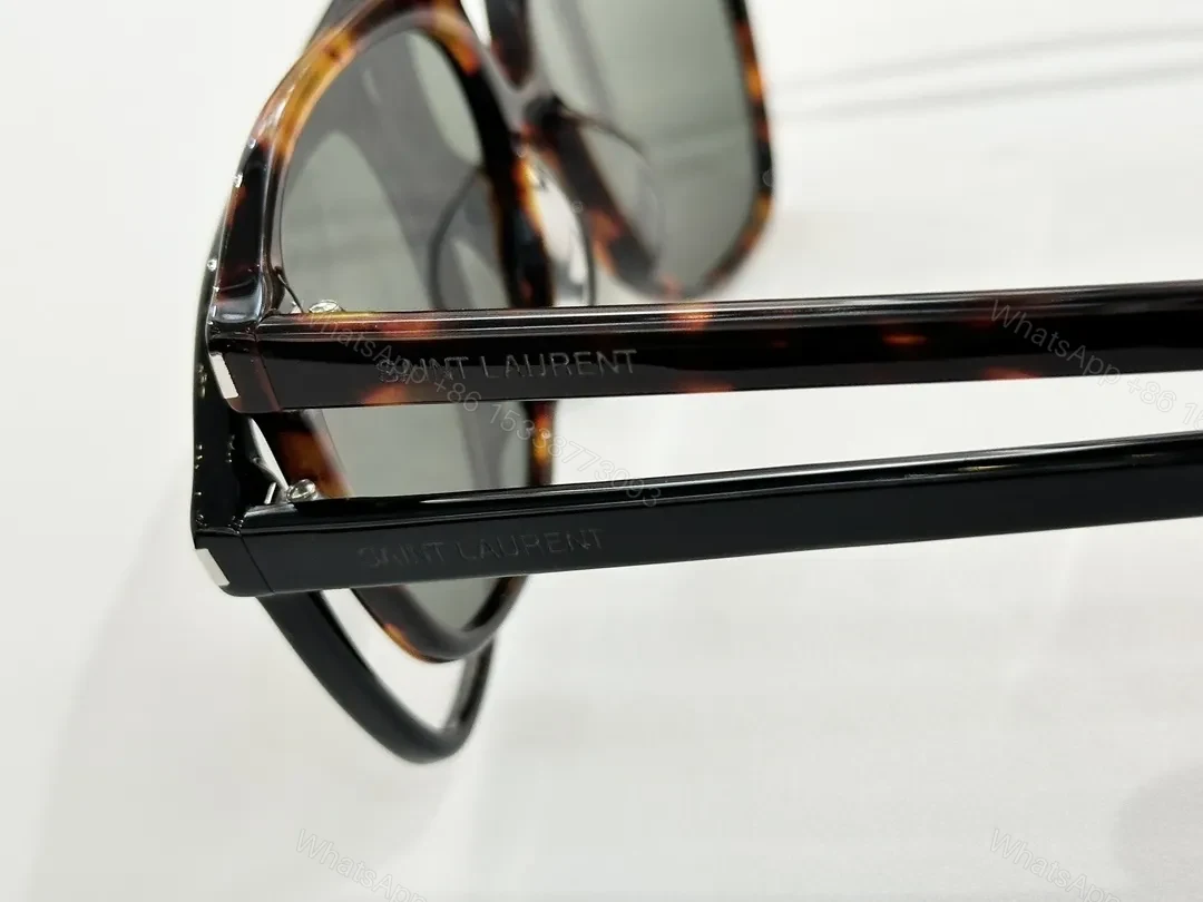 View 9 of Black Acetate Sunglasses: Minimalist, Polarized Comfort