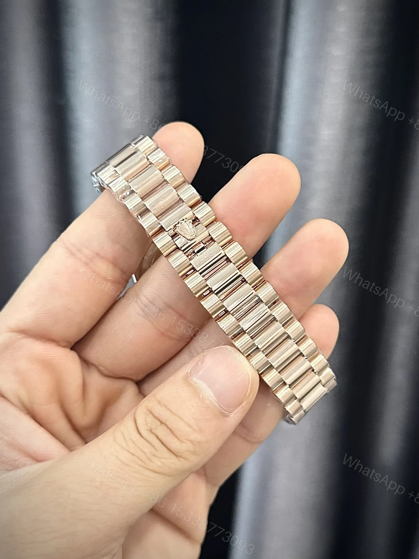 View 7 of Superclone Rolex Day-Date Green Aventurine Diamond Dial 128345rbr-0068 36 mm