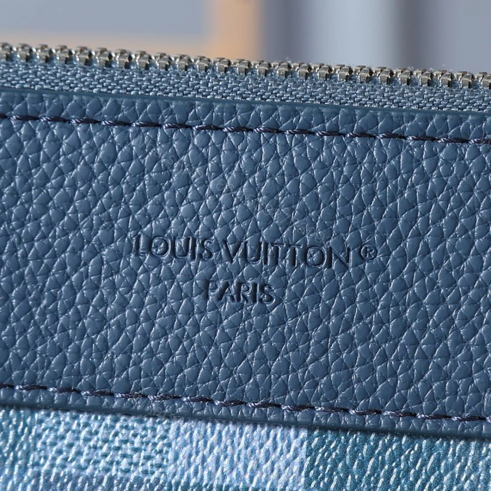 View 8 of Louis Vuitton Pochette Voyage Souple Blue 30Cm M28846