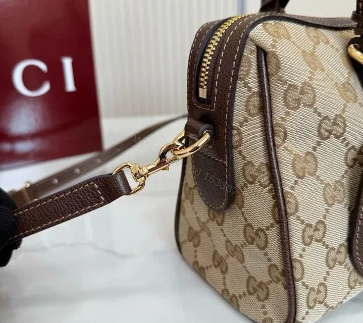 View 6 of Gucci Borsetto Medium Boston Bag VB25278