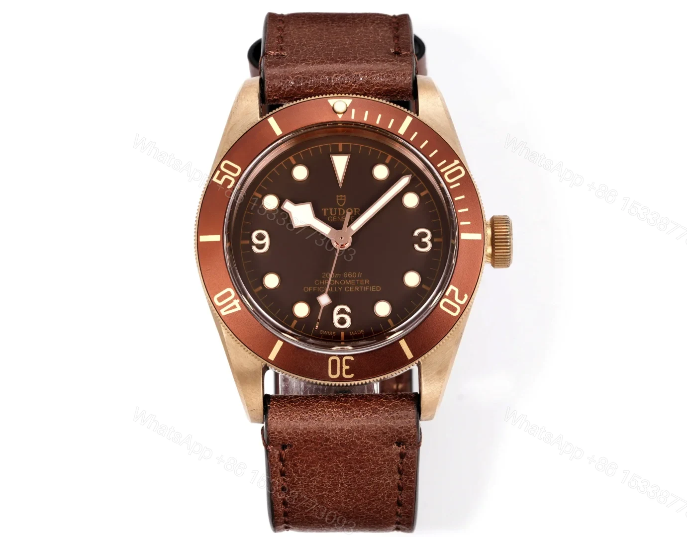 Tudor Heritage Black Bay Bronze Brown Dial / Leather 79250BM-0001 — view 1