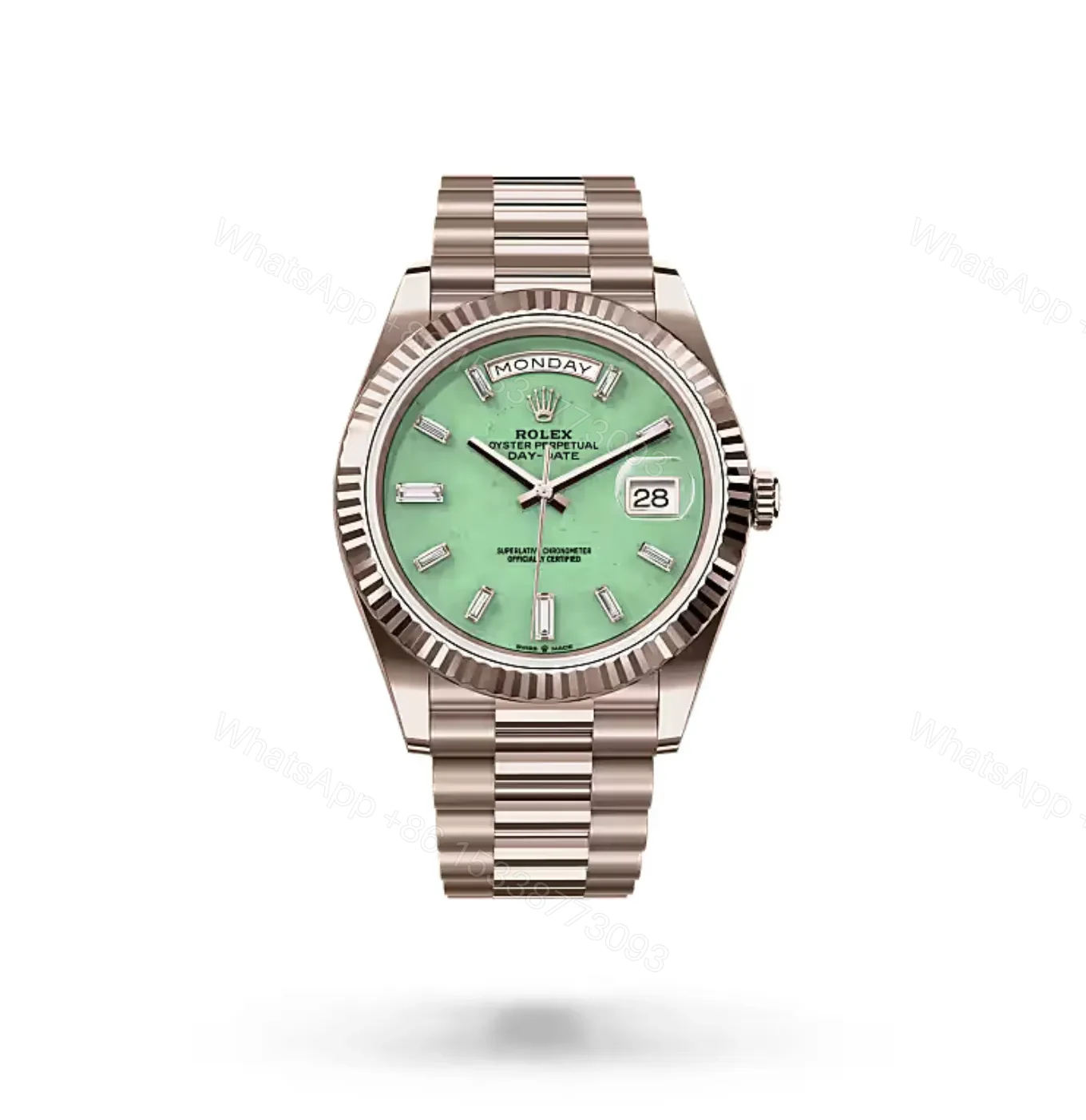 Rolex Day‐Date 40 Jubilee Gold Aventurine Dial (2026) — view 1