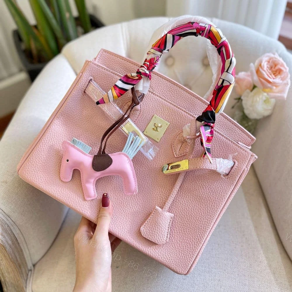 View 5 of Hermes Birkin 30 Bag Togo Light Pink 30Cm