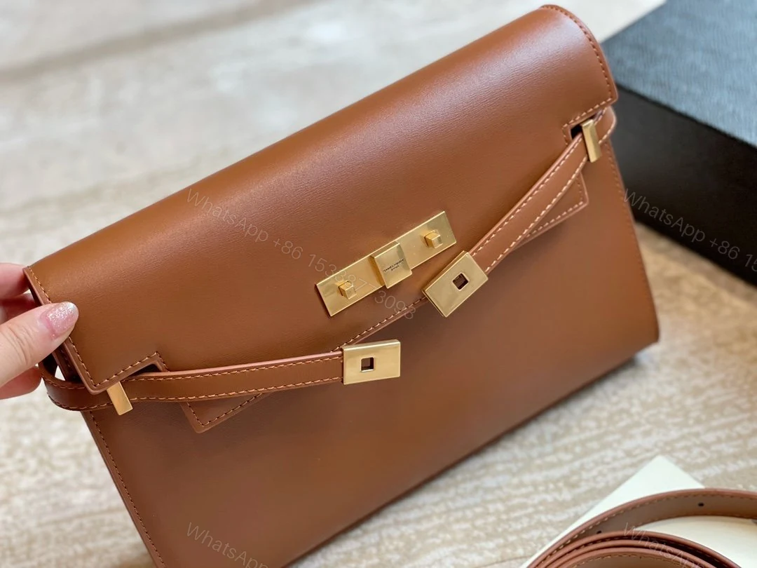 View 5 of Saint Laurent Manhattan Shoulder Bag