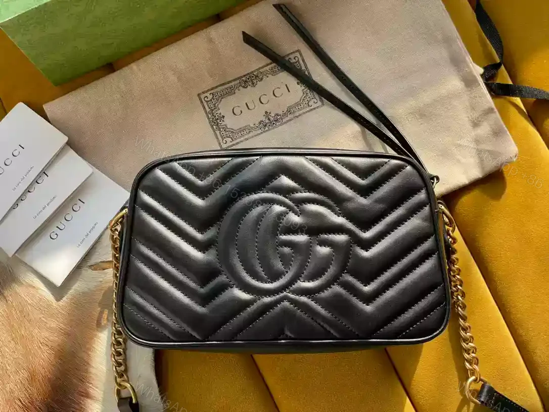View 3 of GG MARMONT SMALL SHOULDER BAG – GBC090