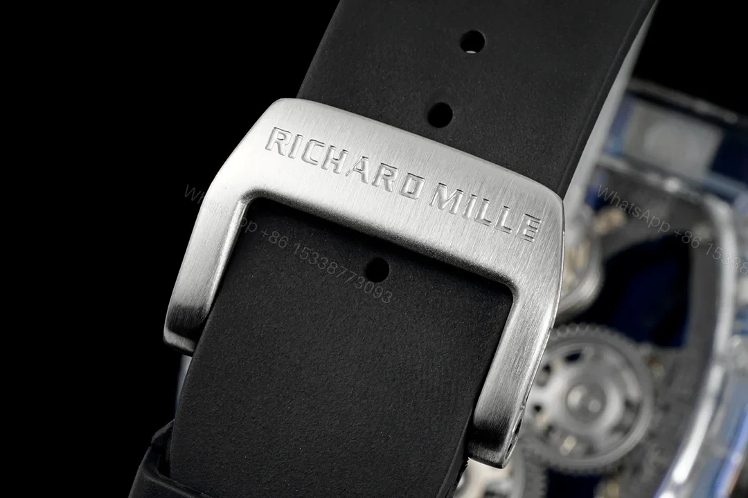 View 6 of Richard Mille RM56-02 Sapphire Crystal Tourbillon Watch Transparent Skeleton Cable Suspension Movement Premium Edition RM-RM56-02-SAP-TB-CBL