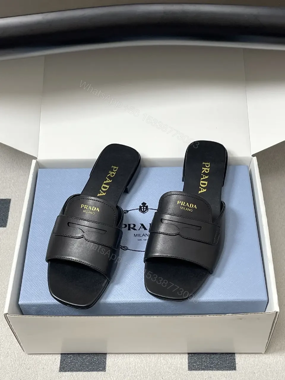 View 7 of Minimalist Black Leather Sandals — All-Day Comfort, Subtle Luxury