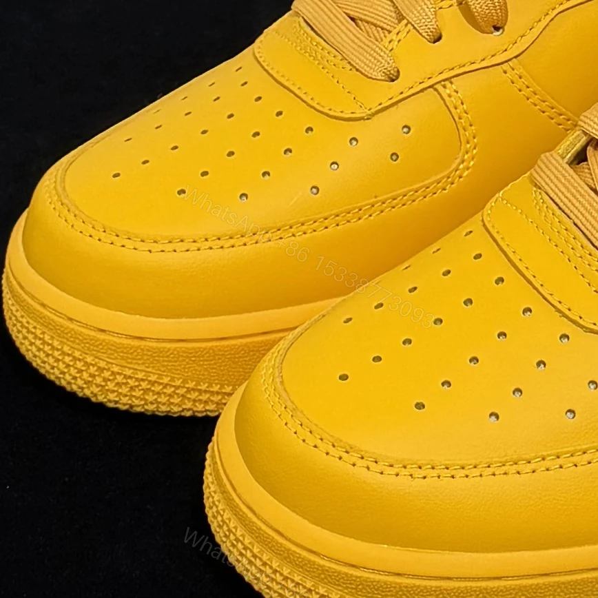 View 5 of Off-White × Nike Air Force 1 Low University Glod Reps