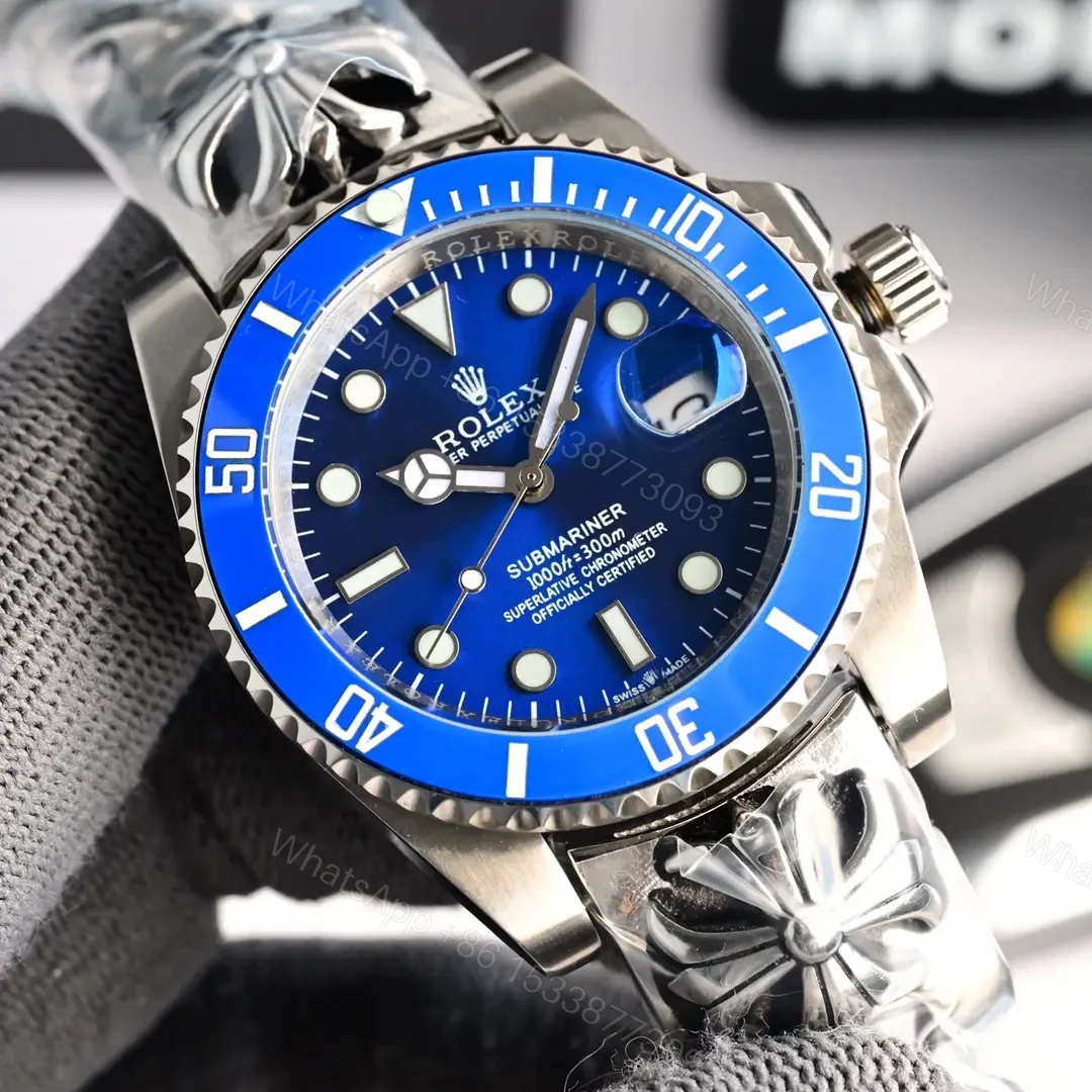 View 2 of Rolex Submariner Blue Bezel Black Dial 40mm 126619LB-ROLEX-SUB40-BLBEZ-BLK