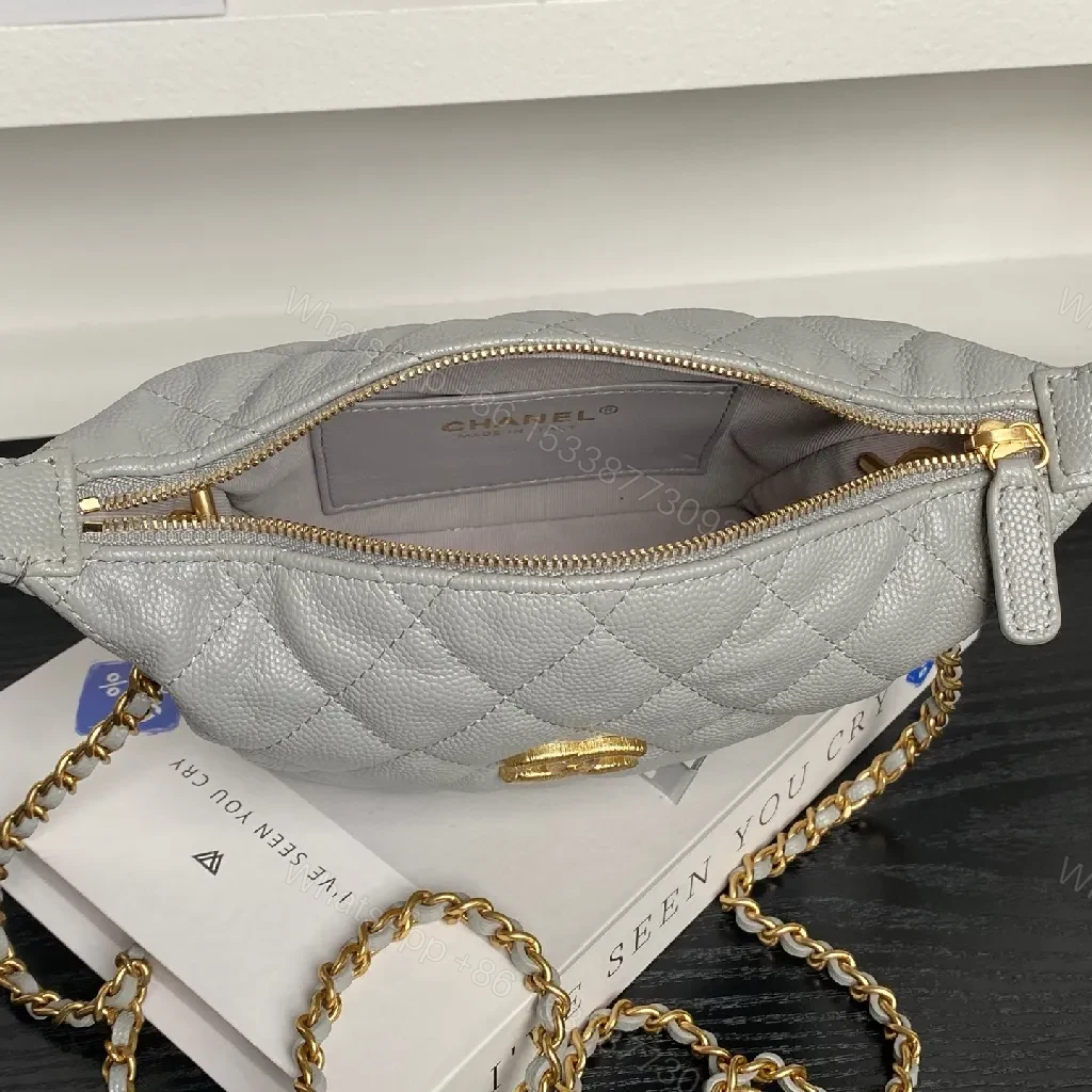 View 6 of Quilted Mini Bag: Subtle Gold-Glow, All-Day Versatility