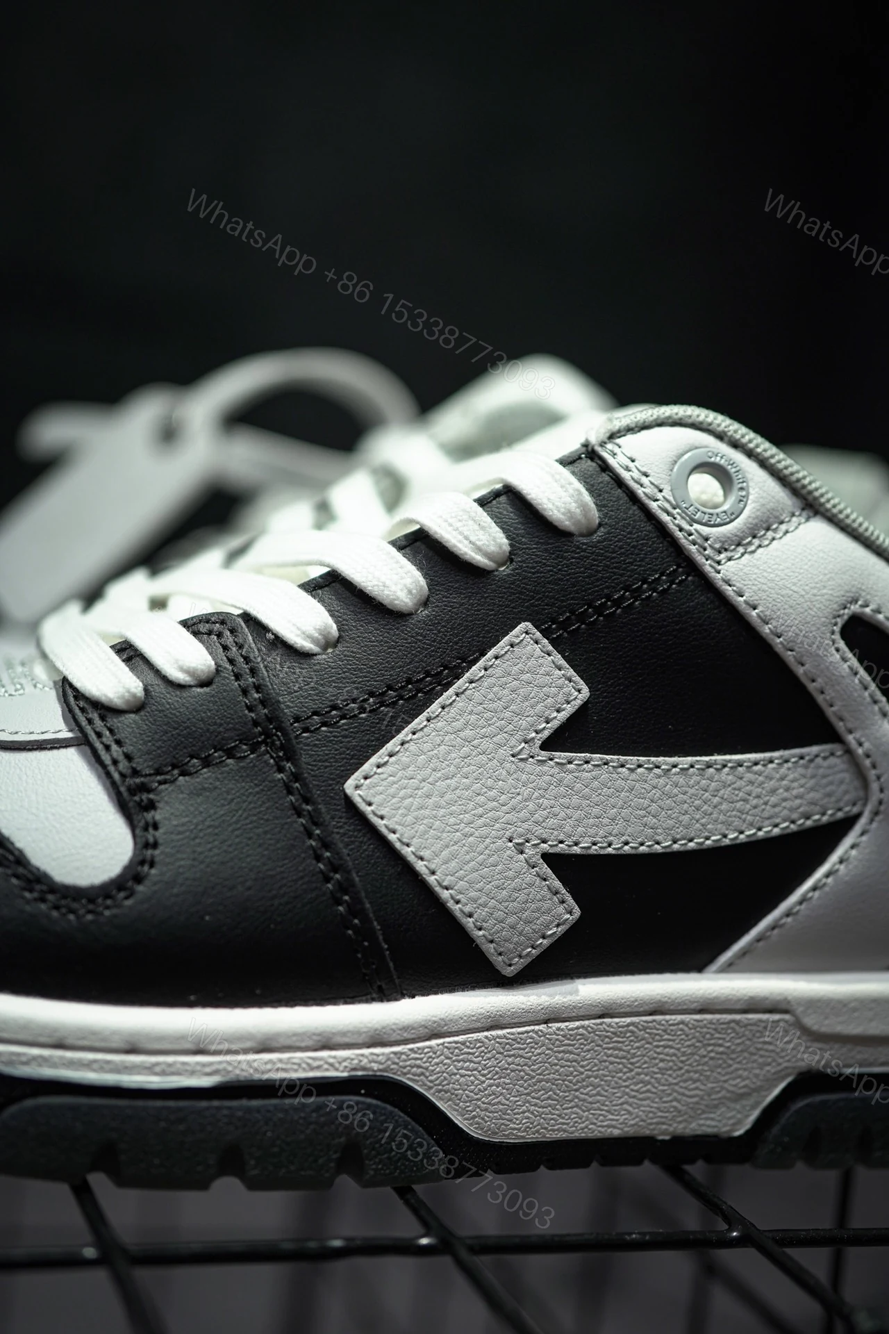 View 9 of OFF-WHITE Out Of Office Black White Grey