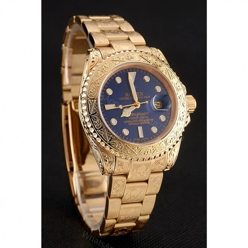 View 3 of Superclone Rolex Submariner Blue Dial 1454089