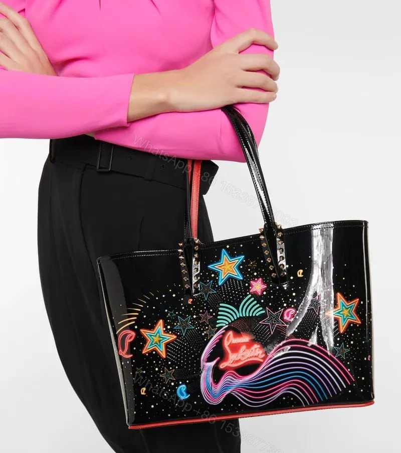 View 4 of First Copy Christian Louboutin Small Tote Bag for Men & Women