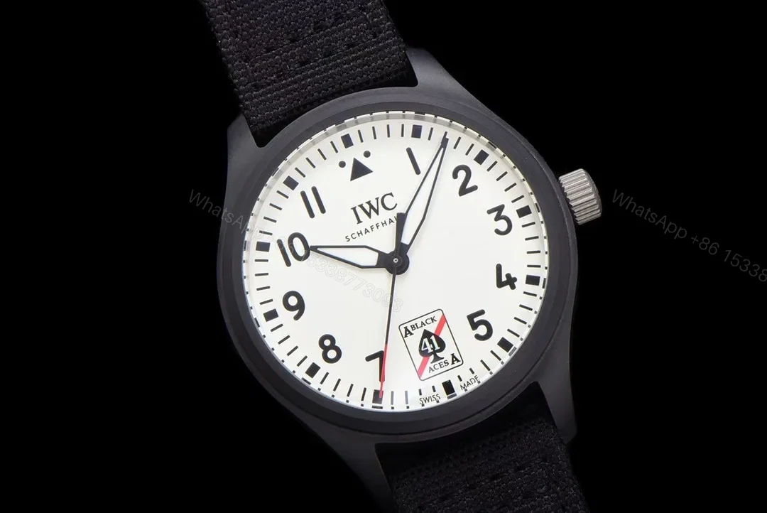 View 2 of IWC Pilot’s Watch Automatic Black Aces IW3269-05