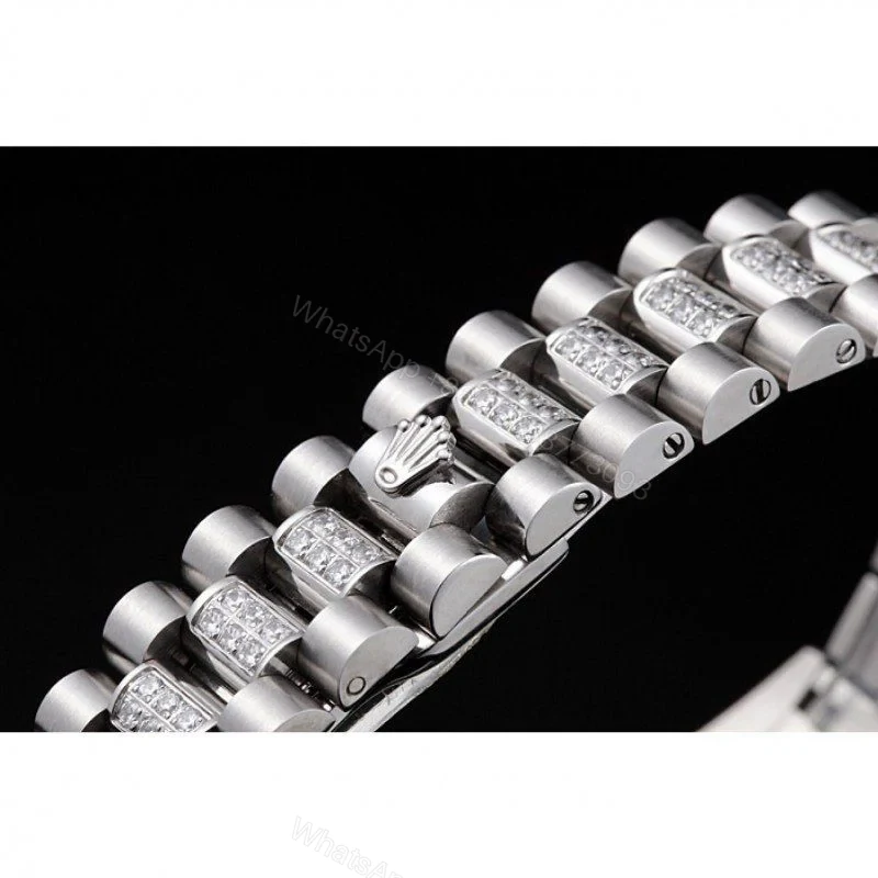 View 8 of Superclone Rolex Day-Date Diamond Dial 621612 37 mm
