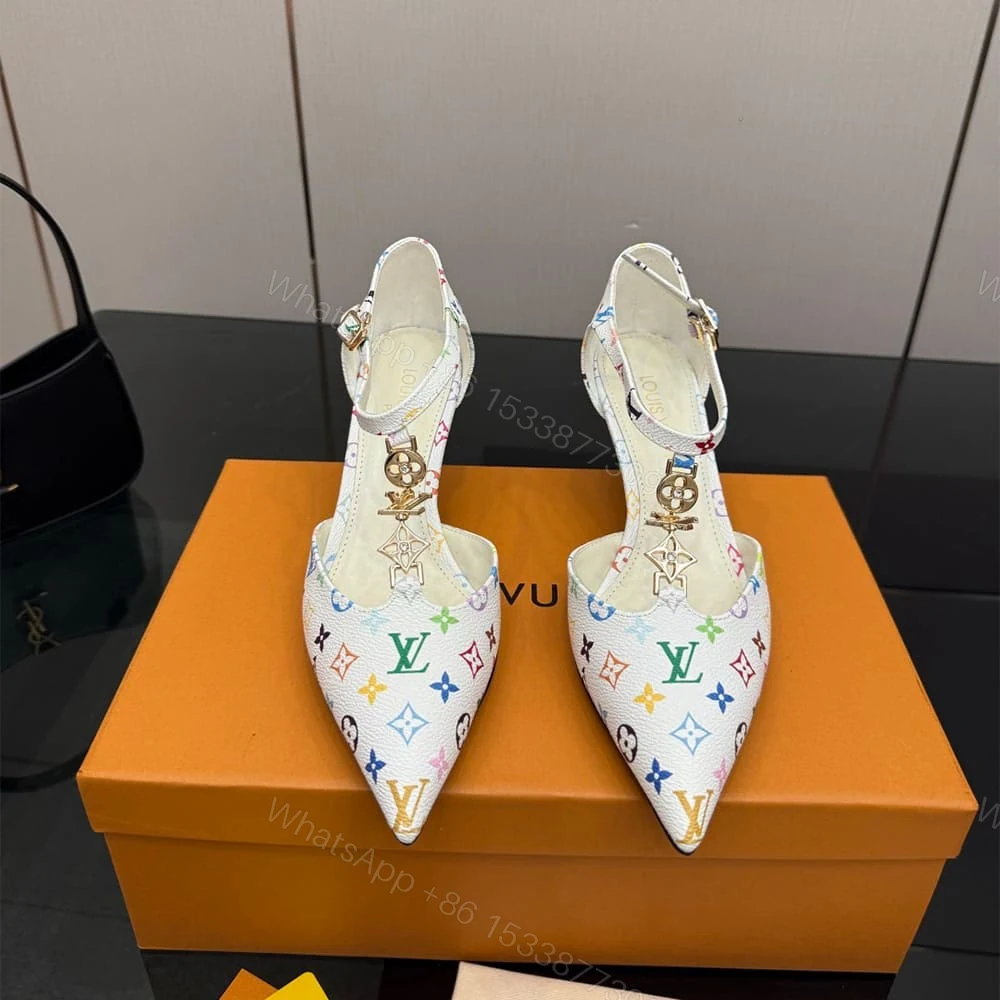 View 4 of LV x TM Ankle Strap Pumps