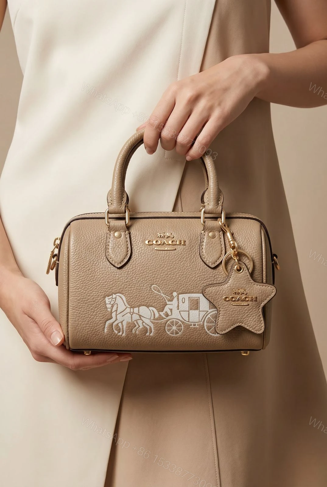 View 2 of Coach Rowan Crossbody Bag First Copy | AAA+ Replica Designer Crossbody