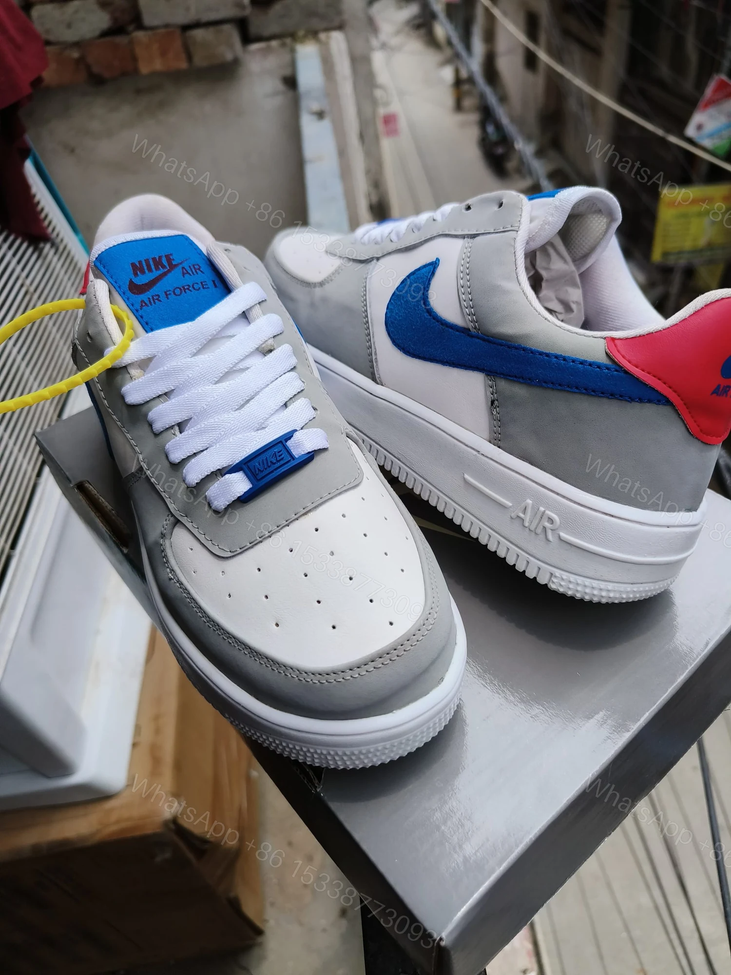 View 4 of BUY FIRST COPY NIKE AF1 UNDEFEATED HH PREMIUM LEATHER SNEAKERS ON SALE