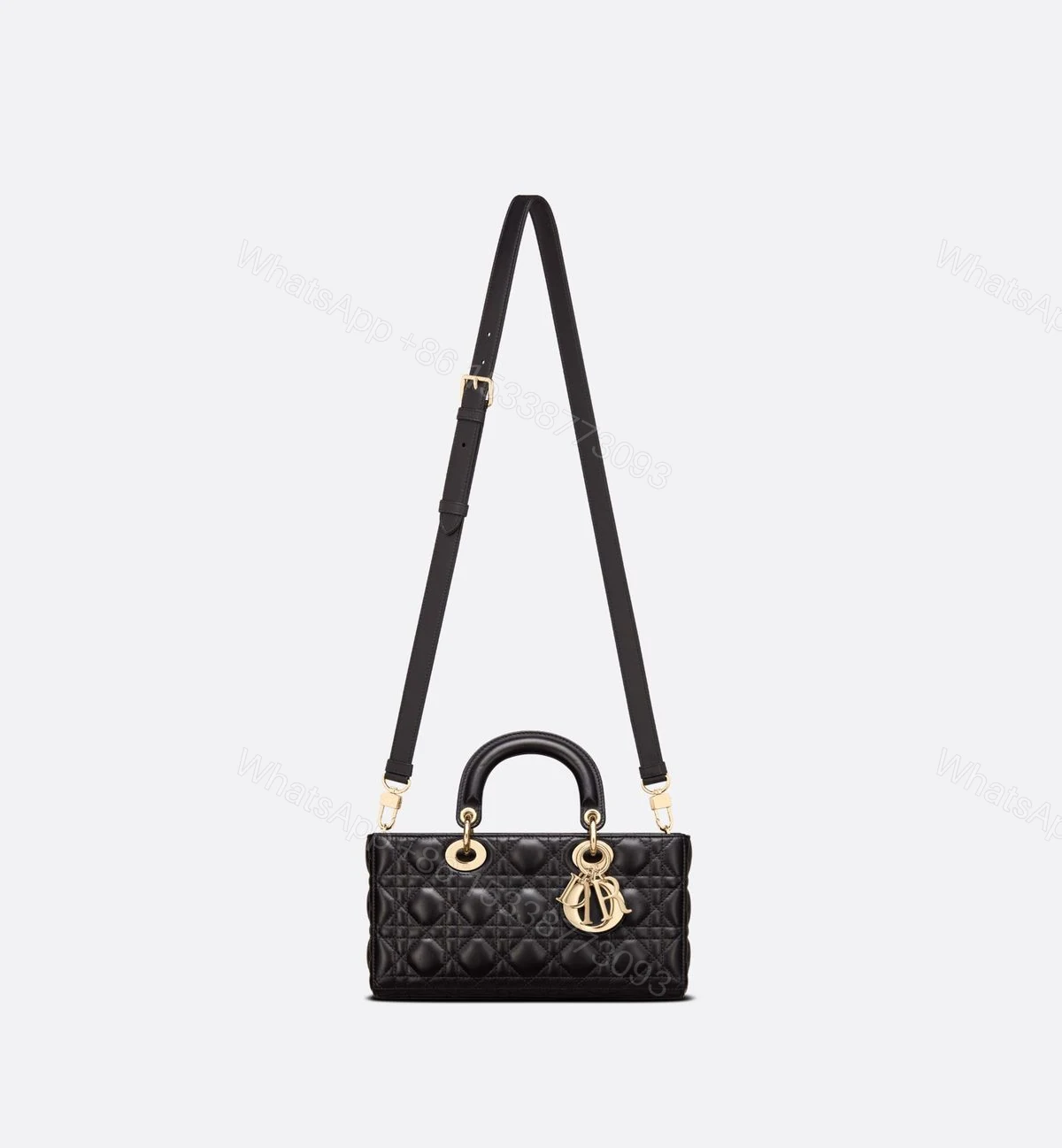 View 5 of Christian Dior Medium Lady D-Joy Bag In Lambskin First Copy | AAA+ Replica Designer Bag